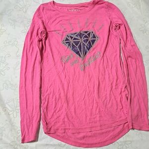long sleeve diamond